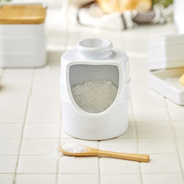 RSVP - Stoneware Salt Pig
