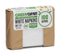 GreenCane - White Napkins (100 napkins per pack)