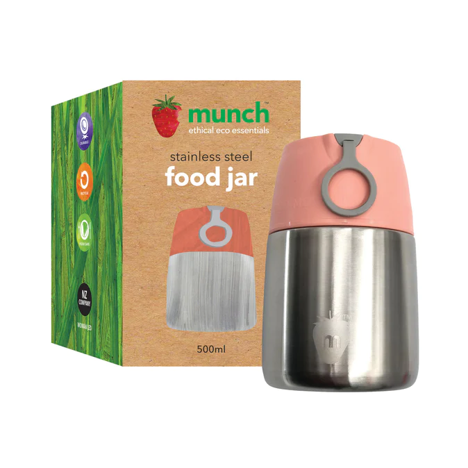 munch - Stainless Steel Insulated Food Jar (500ml)