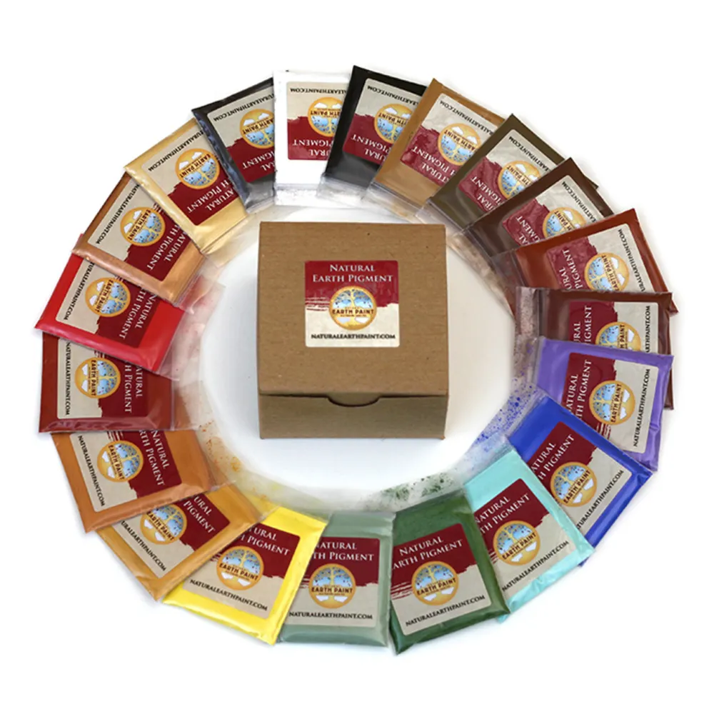 Natural Earth Paint - Natural Earth & Mineral Pigments Sample Pack