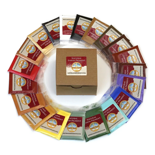 Natural Earth Paint - Natural Earth & Mineral Pigments Sample Pack