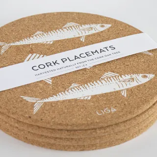 LIGA - Cork Placemats & Coasters