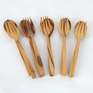 Voodoo - Teak Mini Salad Servers