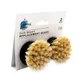 Simple Things - Dish Brush With Wire Held Brush - Replacement Brushes 2 Pk - Black