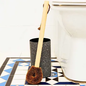 EcoMax - Dalby Black Granite Toilet Brush Holder