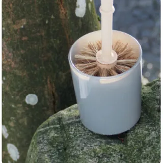 Florence - Glass Toilet Brush Holder