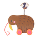 Moana Rd - Wheelie Kiwi & Piwakawaka Friend (Imperfections)