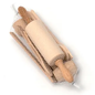 Dishy - Beech Wood Kids' Utensil Set (9 pieces)